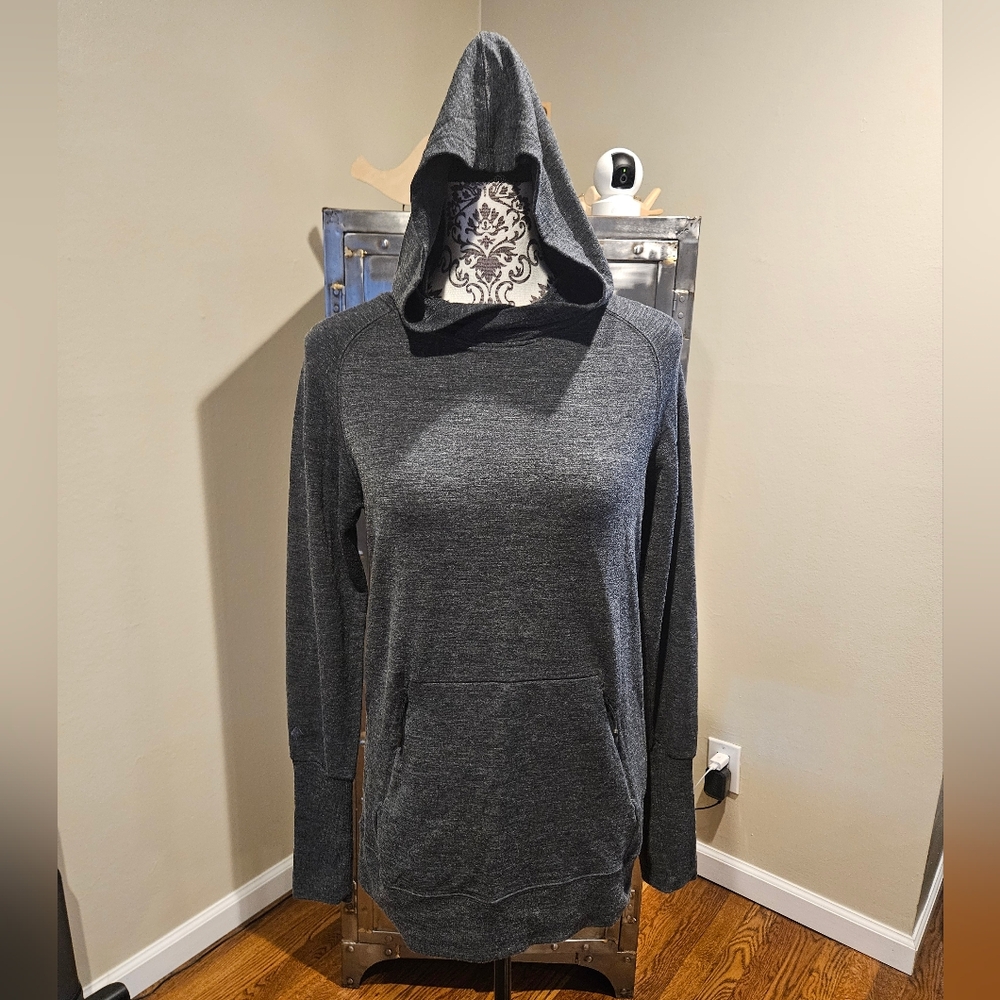 Ridge Merino Women's Natural Tencel Merino Wool Pullover Hoodie Sz SM